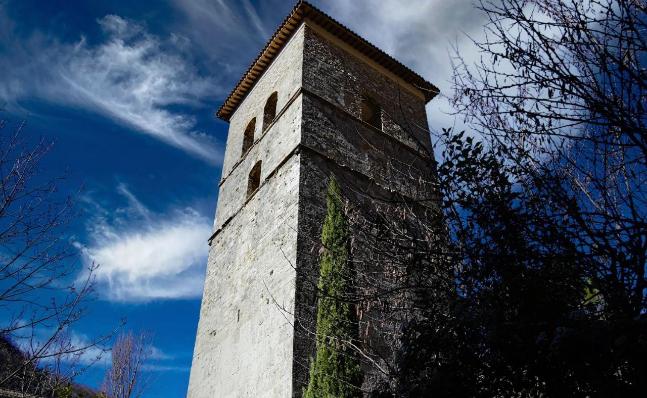 Hotel Abbazia Ss. Quirico E Giulitta Micigliano Exterior foto