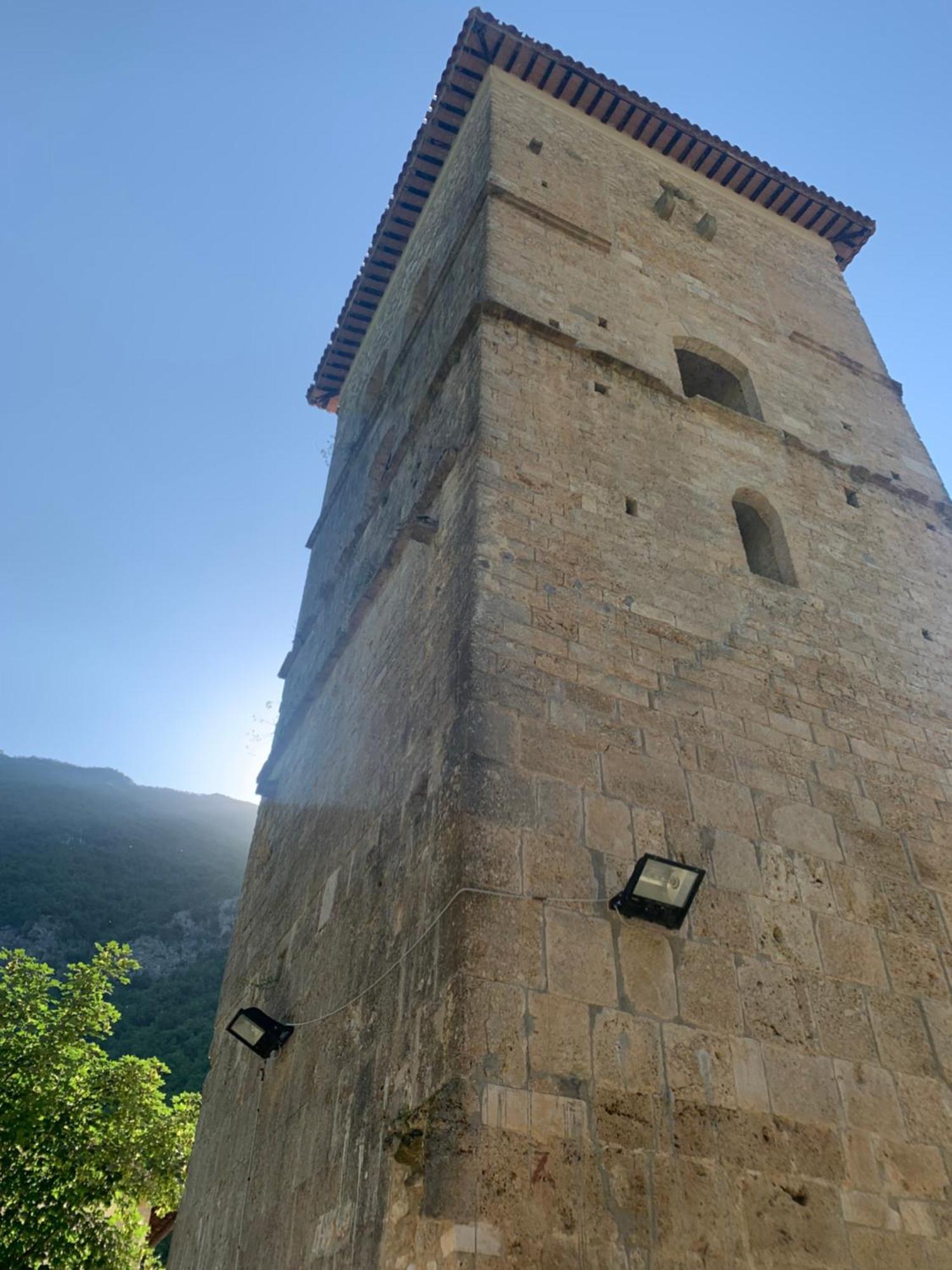 Hotel Abbazia Ss. Quirico E Giulitta Micigliano Exterior foto