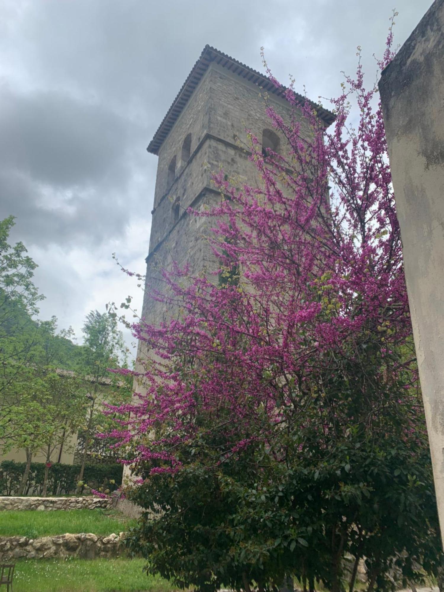 Hotel Abbazia Ss. Quirico E Giulitta Micigliano Exterior foto