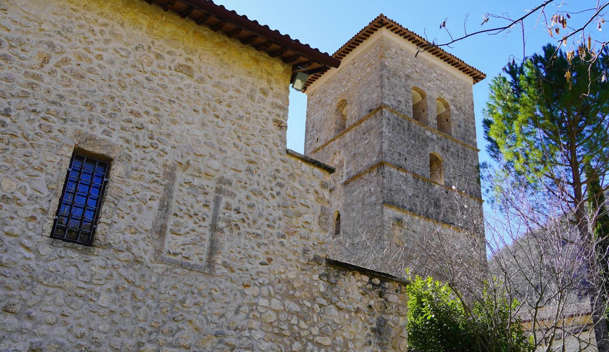 Hotel Abbazia Ss. Quirico E Giulitta Micigliano Exterior foto